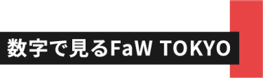 数字で見るFaW TOKYO