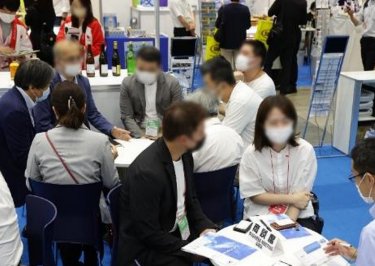 立ち寄りやすいブース写真