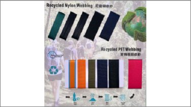 Recycled Nylon/ PET Webbing