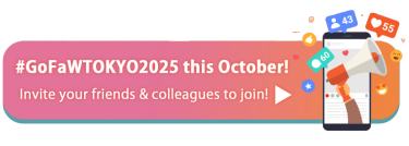 Share FaW TOKYO with Colleagues/Friends!           ▶