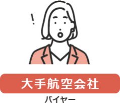 【大手航空会社】バイヤー